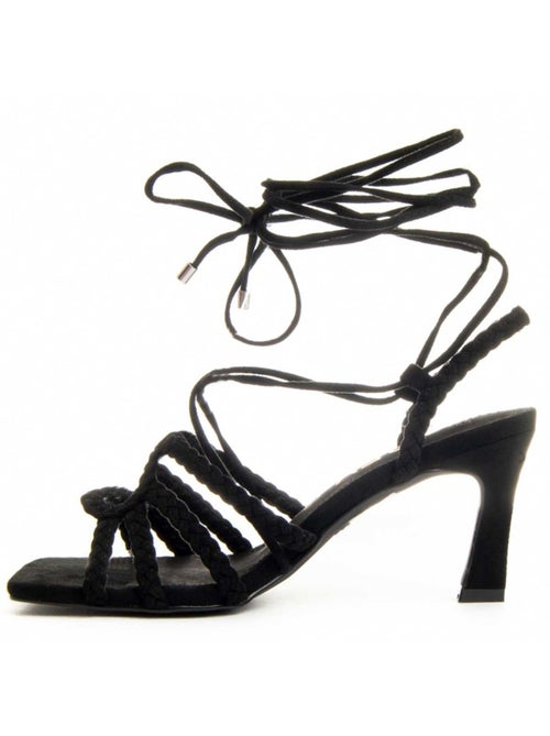 Sandalo Con Tacco Materiale Sintetico Montevita - Kiabi