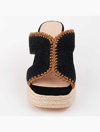 Sandalo Con Tacco Materiale Sintetico Montevita