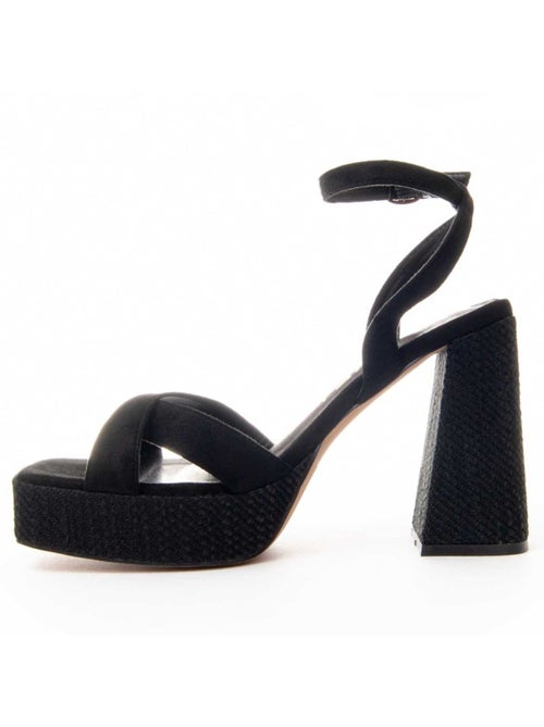 Sandalo Con Tacco Materiale Sintetico Montevita - Kiabi