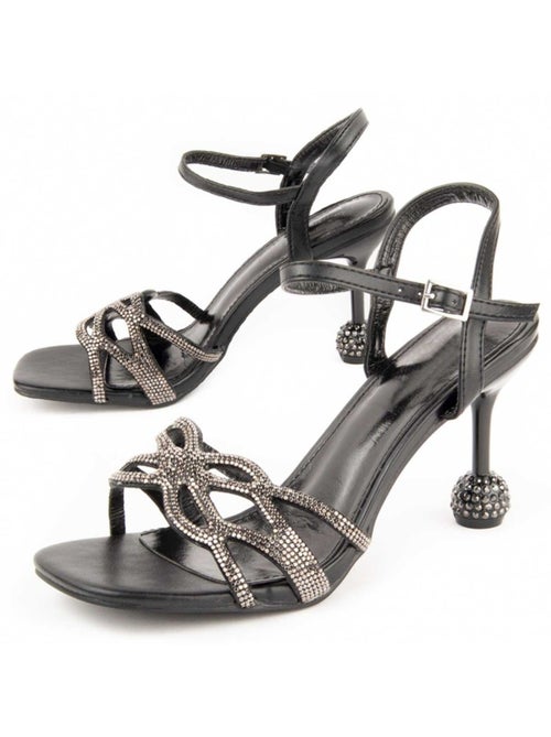 Sandalo Con Tacco Materiale Sintetico Montevita - Kiabi