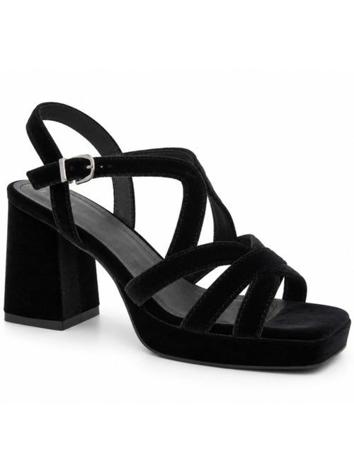 Sandalo con tacco materiale sintetico montevita - Kiabi
