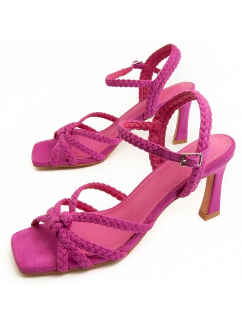 Sandalo Con Tacco Materiale Sintetico Montevita - Kiabi