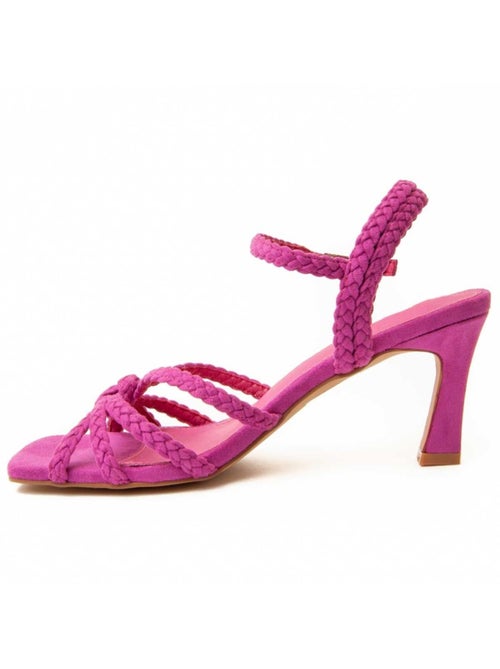 Sandalo Con Tacco Materiale Sintetico Montevita - Kiabi