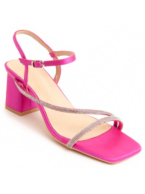 Sandalo Con Tacco Materiale Sintetico Montevita - Kiabi