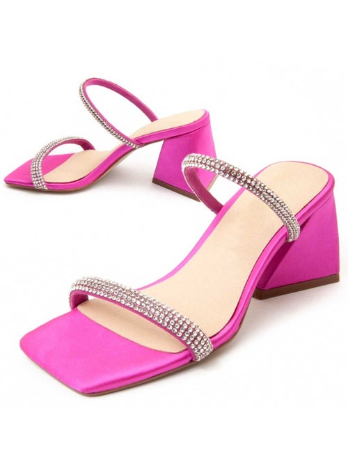 Sandalo Con Tacco Materiale Sintetico Montevita - Kiabi