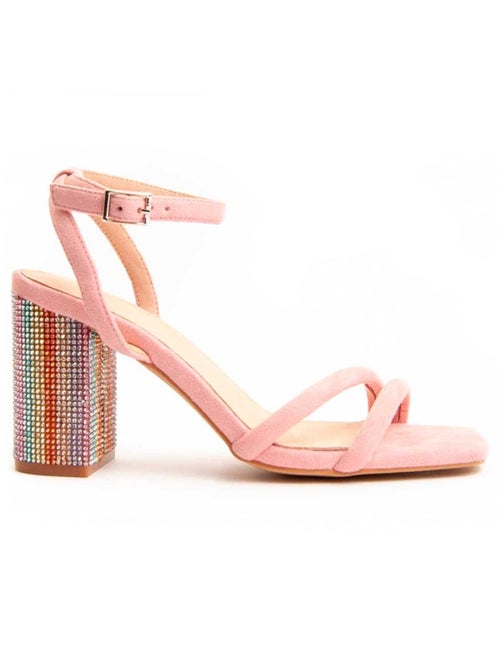 Sandalo Con Tacco Materiale Sintetico Montevita - Kiabi