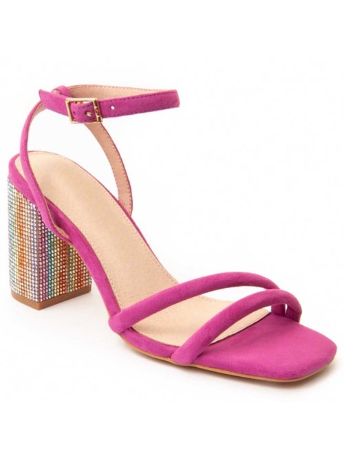 Sandalo Con Tacco Materiale Sintetico Montevita - Kiabi