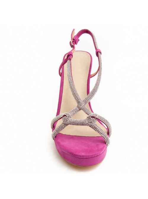 Sandalo Con Tacco Materiale Sintetico Montevita - Kiabi