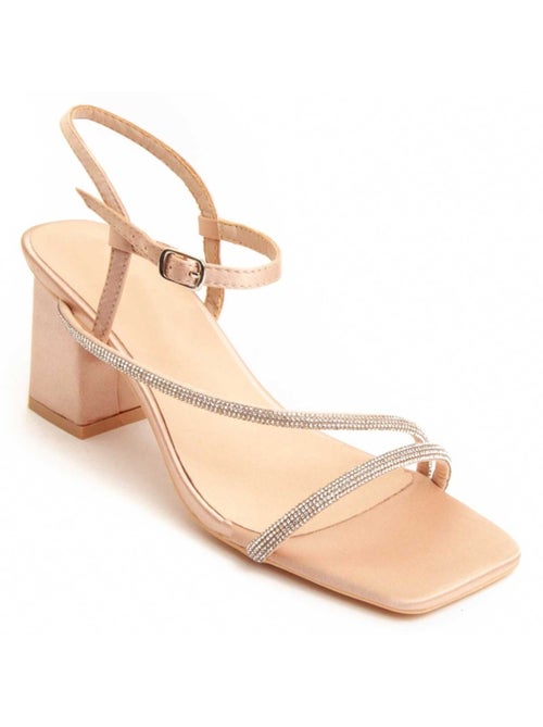 Sandalo Con Tacco Materiale Sintetico Montevita - Kiabi