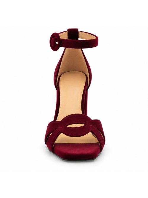 Sandalo con tacco materiale sintetico montevita - Kiabi Sandalo con tacco materiale sintetico montevita - Kiabi