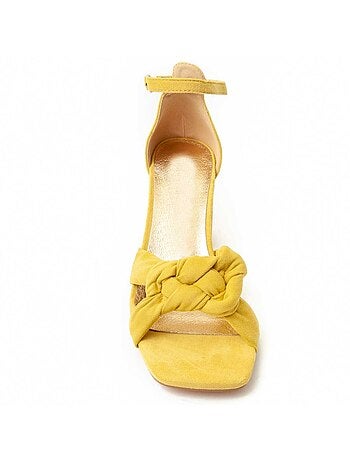 Sandalo Con Tacco Materiale Sintetico Montevita