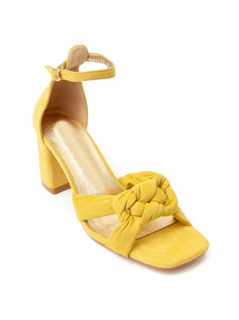 Sandalo Con Tacco Materiale Sintetico Montevita Verde - Kiabi