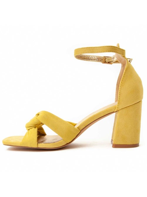 Sandalo Con Tacco Materiale Sintetico Montevita - Kiabi