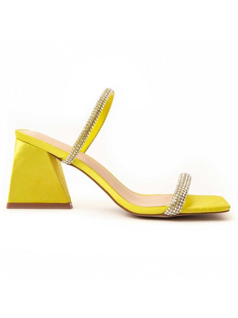 Sandalo Con Tacco Materiale Sintetico Montevita Verde - Kiabi