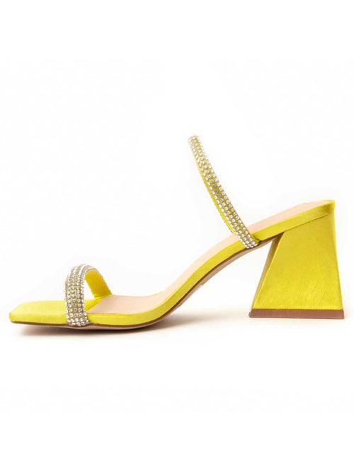 Sandalo Con Tacco Materiale Sintetico Montevita - Kiabi