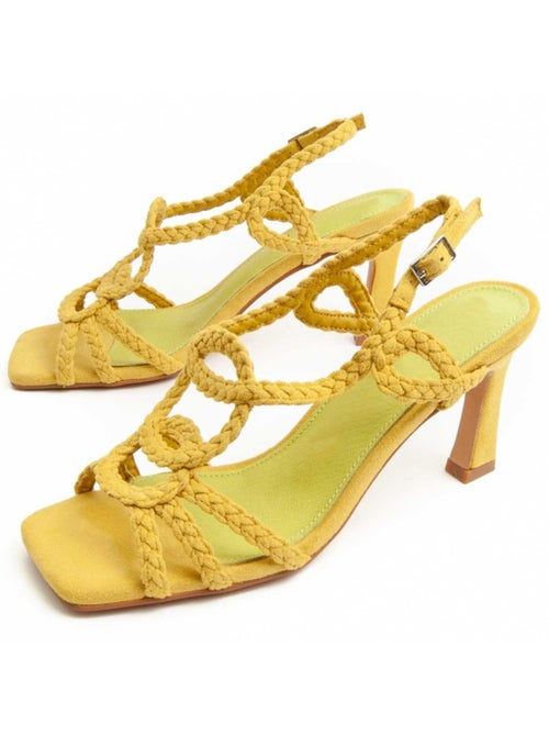 Sandalo Con Tacco Materiale Sintetico Montevita - Kiabi