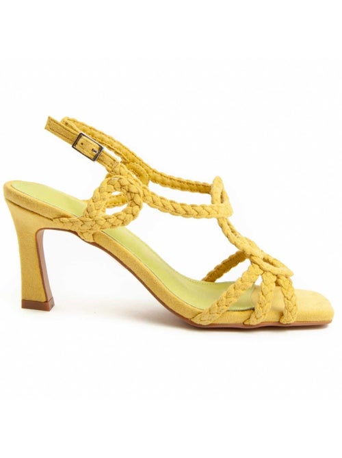 Sandalo Con Tacco Materiale Sintetico Montevita - Kiabi