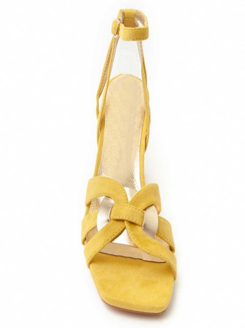 Sandalo Con Tacco Materiale Sintetico Montevita - Kiabi