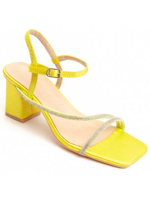 Sandalo Con Tacco Materiale Sintetico Montevita - Kiabi