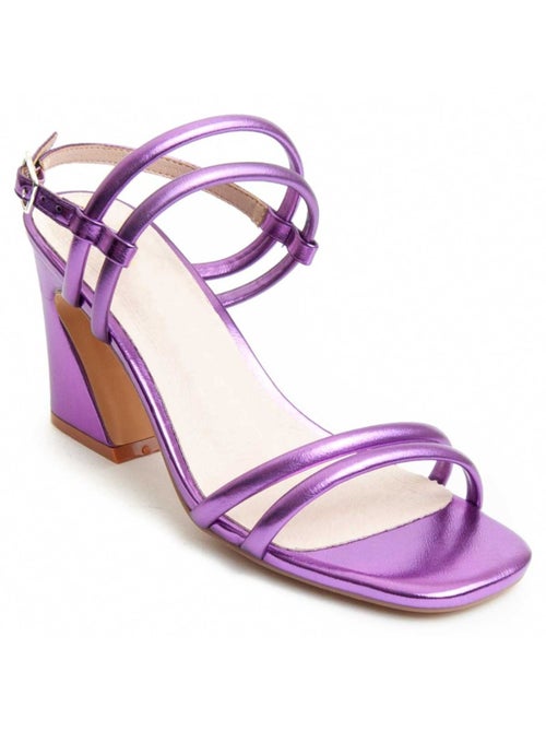 Sandalo Con Tacco Materiale Sintetico Montevita - Kiabi