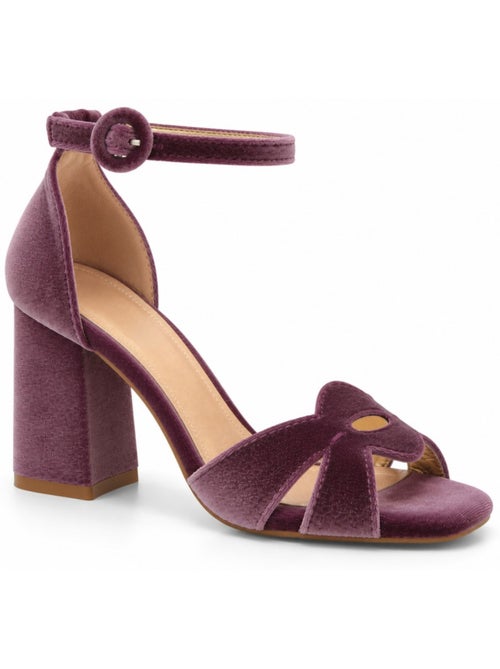 Sandalo con tacco materiale sintetico montevita - Kiabi