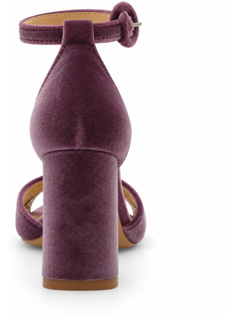 Sandalo con tacco materiale sintetico montevita Viola - Kiabi