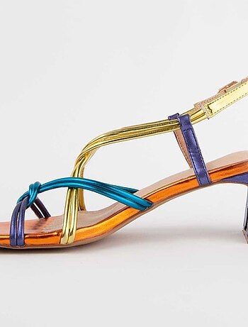 Sandalo con tacco Montevita