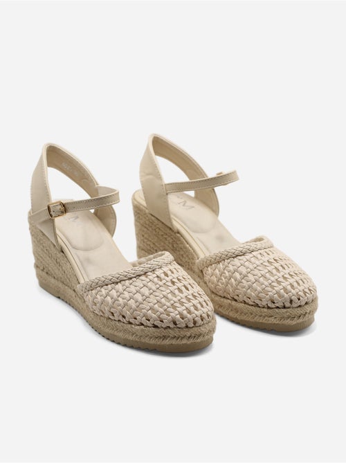 Sandalo con zeppa da infilare - C M - Kiabi