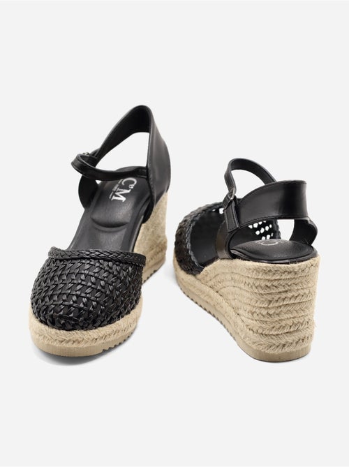 Sandalo con zeppa da infilare - C M - Kiabi