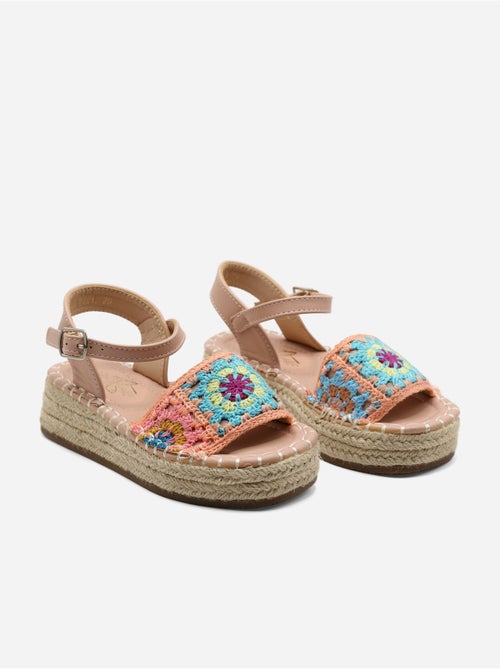 Sandalo con zeppa da infilare - Doremi - Kiabi