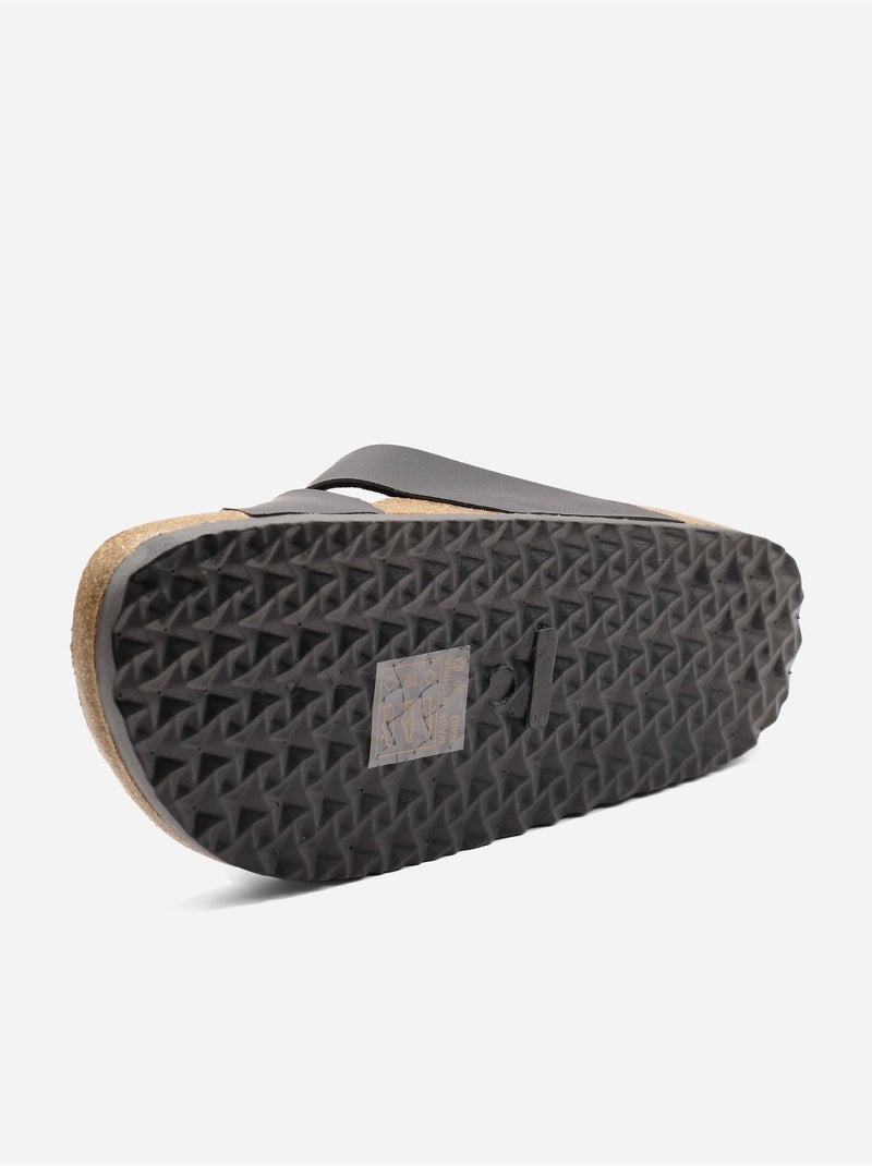 Sandalo da infilare - C M Nero - Kiabi