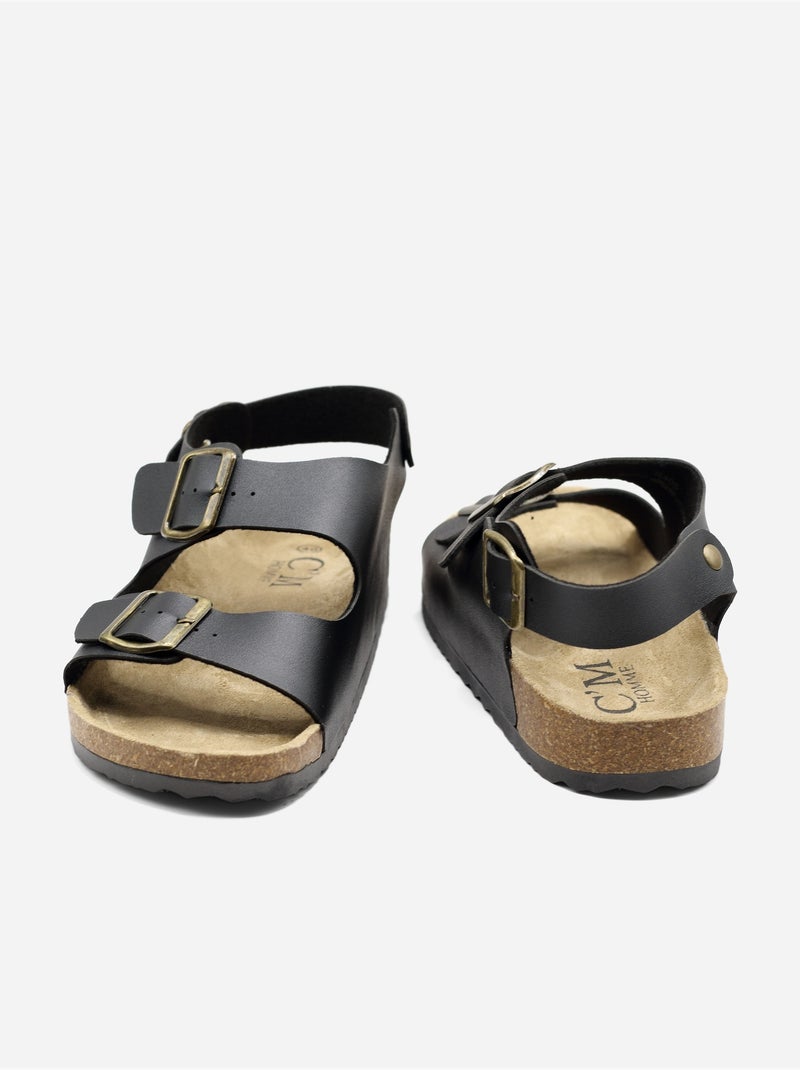 Sandalo da infilare - C M Nero - Kiabi