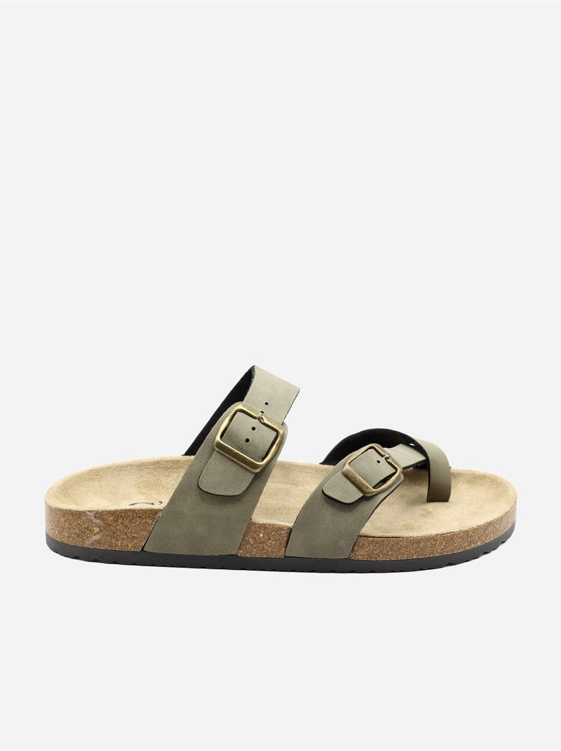 Sandalo da infilare - C M Verde - Kiabi