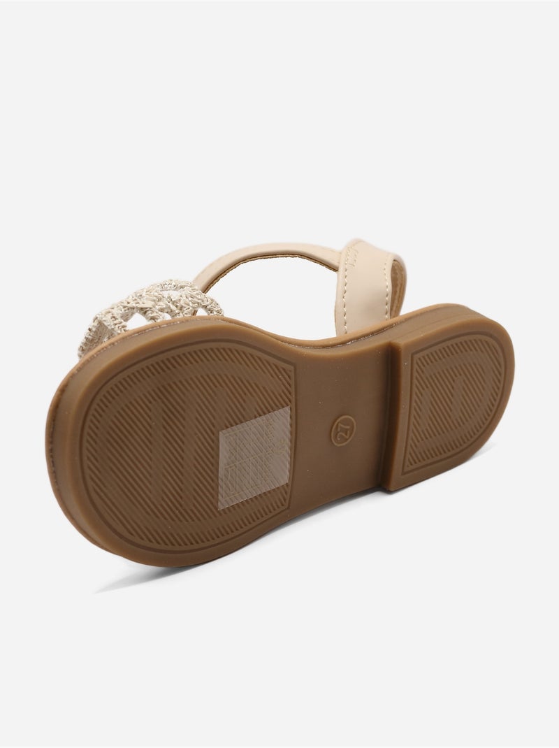 Sandalo da infilare - Doremi Beige - Kiabi