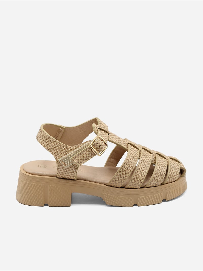 Sandalo da infilare - Doremi Beige - Kiabi