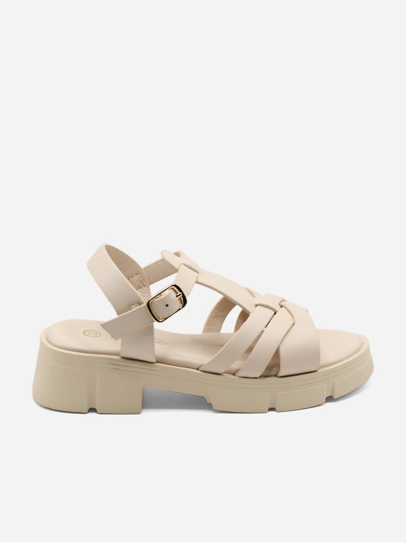 Sandalo da infilare - Doremi Beige - Kiabi