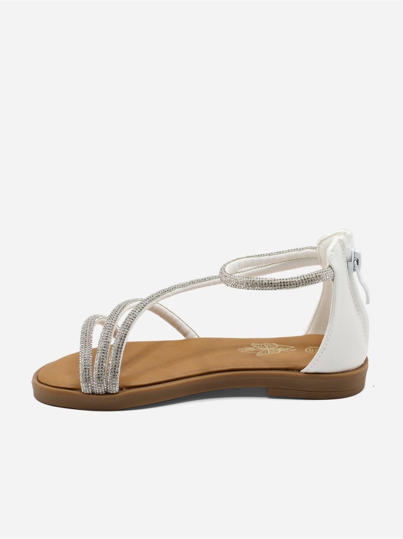 Sandalo da infilare - Doremi Bianco - Kiabi