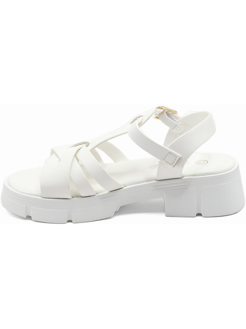 Sandalo da infilare - Doremi Bianco - Kiabi