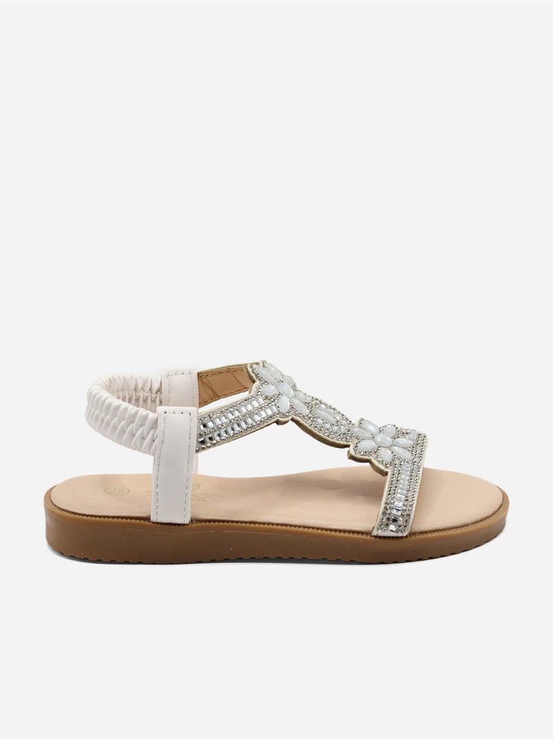 Sandalo da infilare - Doremi Bianco - Kiabi