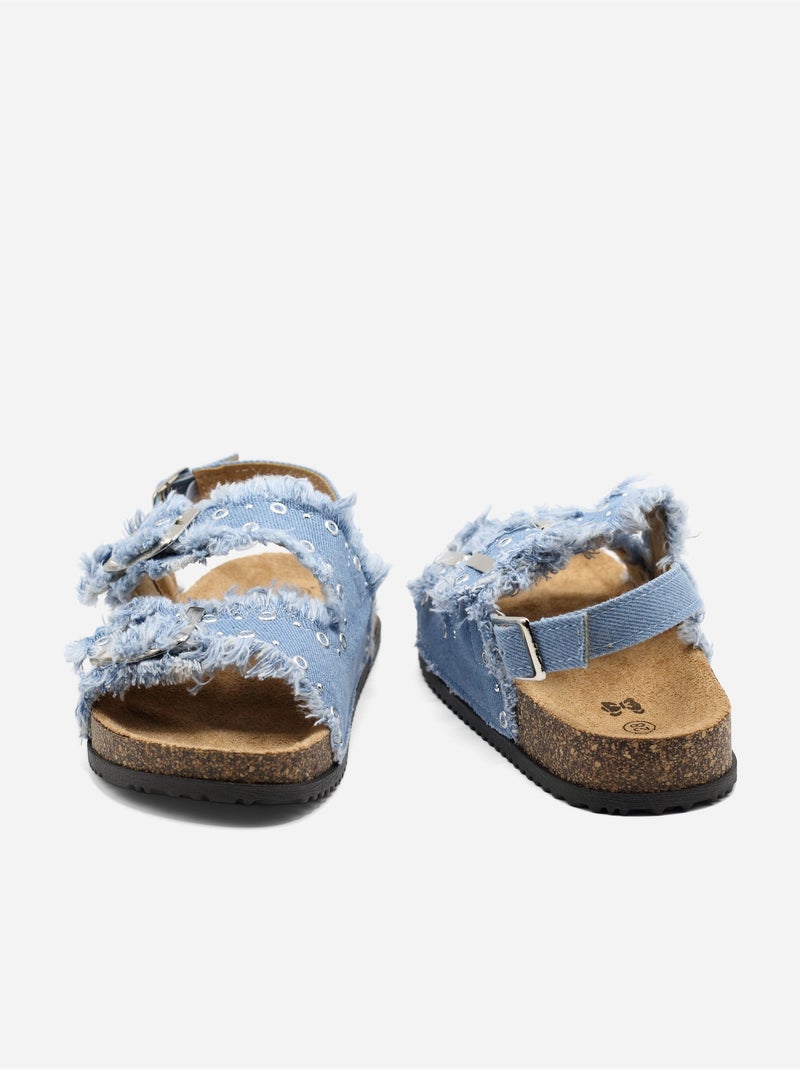 Sandalo da infilare - Doremi Blu chiaro - Kiabi