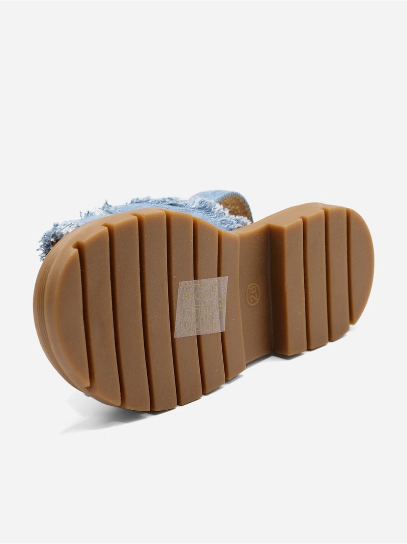 Sandalo da infilare - Doremi Blu chiaro - Kiabi