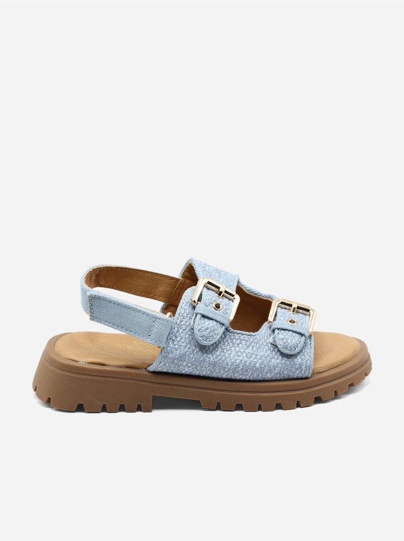 Sandalo da infilare - Doremi Blu chiaro - Kiabi