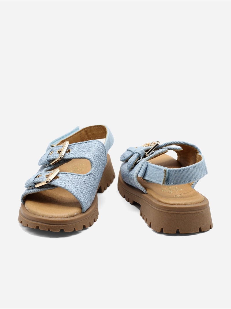 Sandalo da infilare - Doremi Blu chiaro - Kiabi
