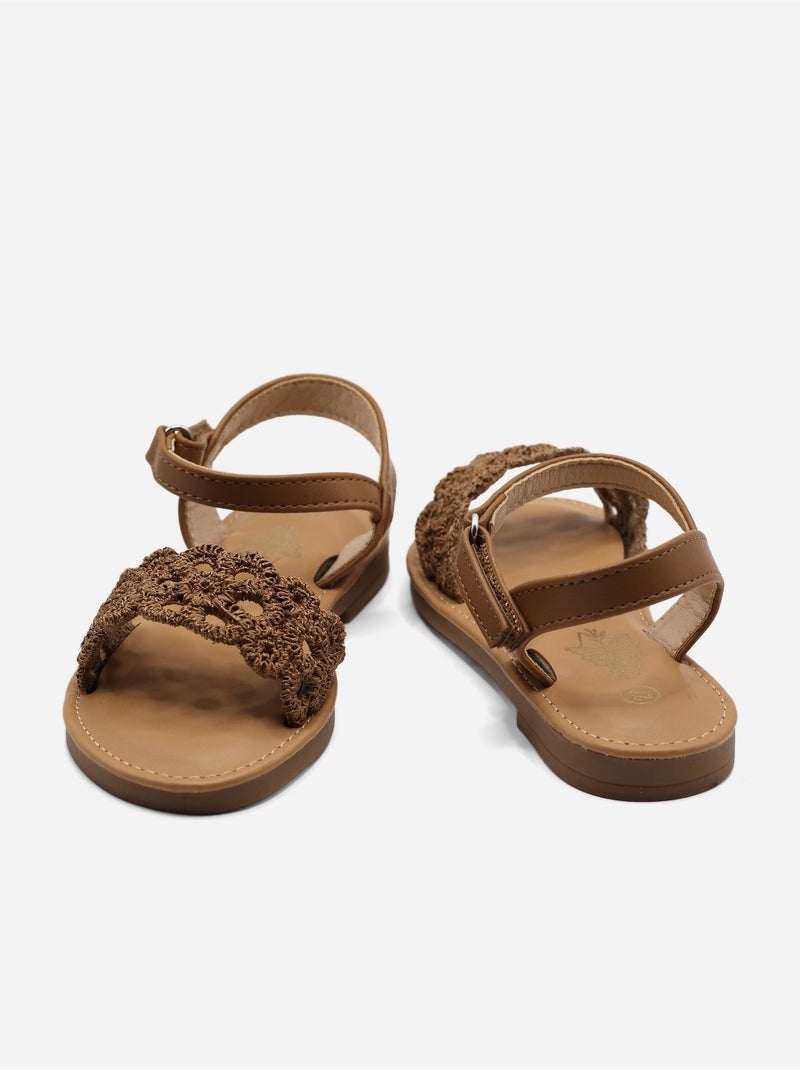 Sandalo da infilare - Doremi Cammello - Kiabi