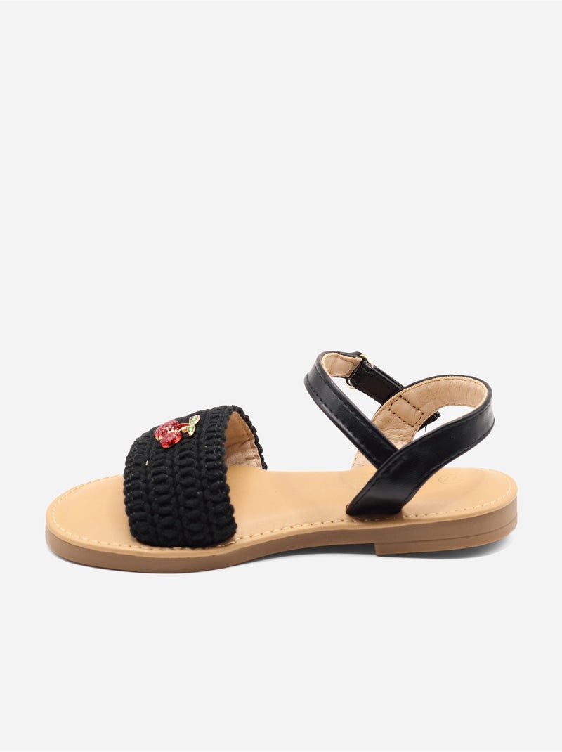 Sandalo da infilare - Doremi Nero - Kiabi