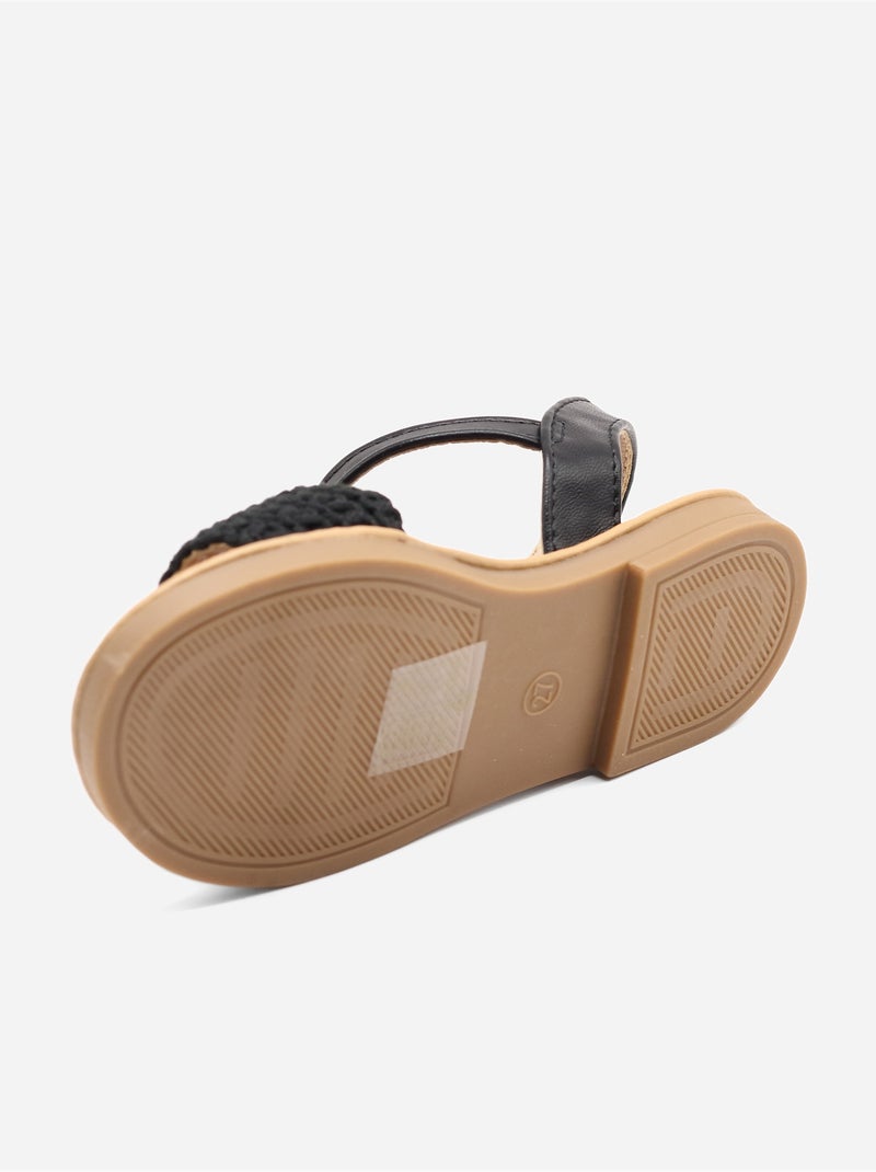 Sandalo da infilare - Doremi Nero - Kiabi