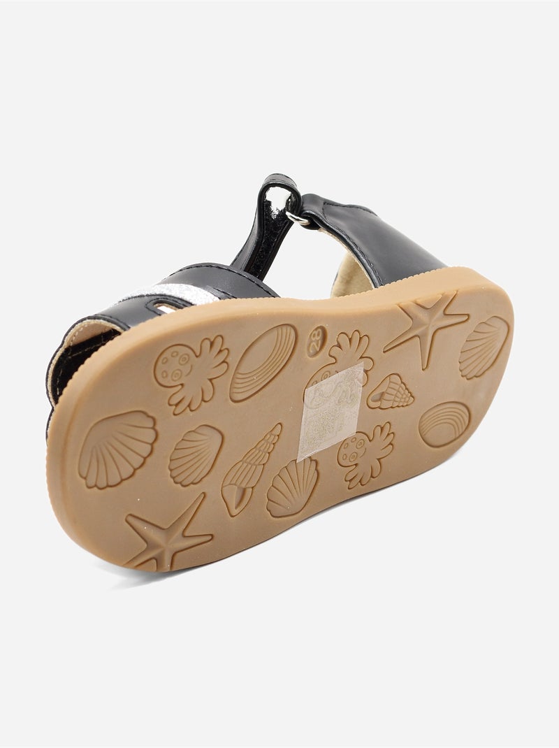 Sandalo da infilare - Doremi Nero - Kiabi