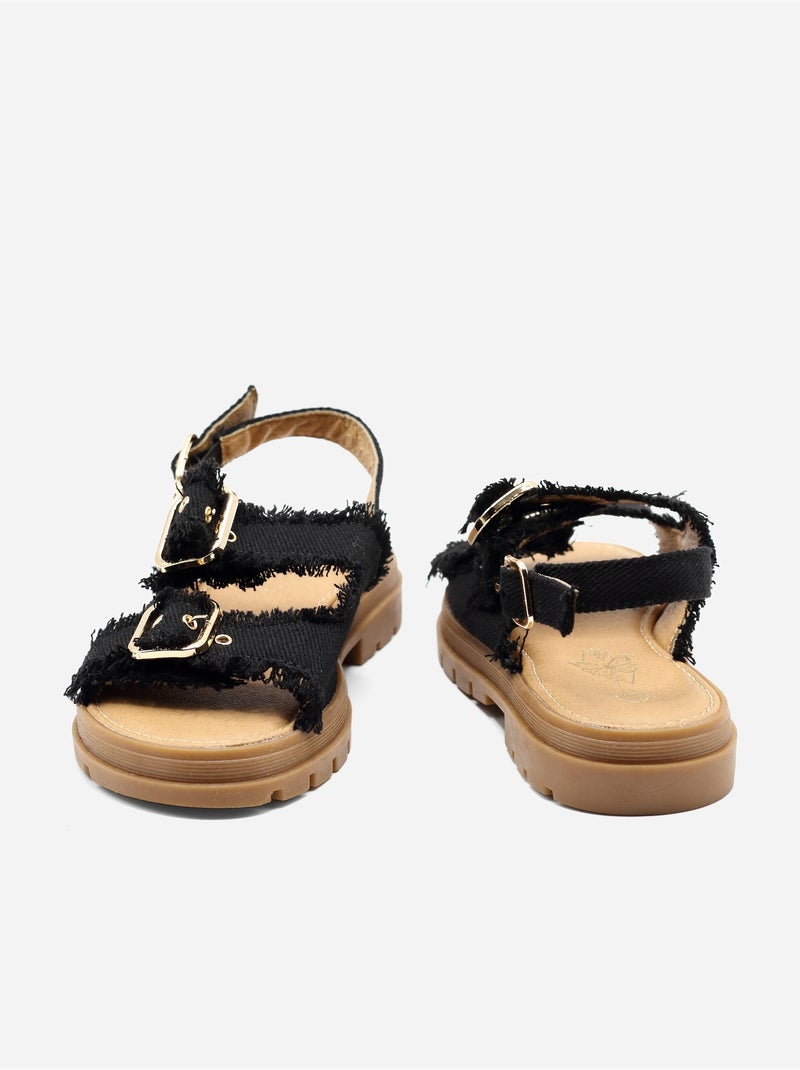 Sandalo da infilare - Doremi Nero - Kiabi