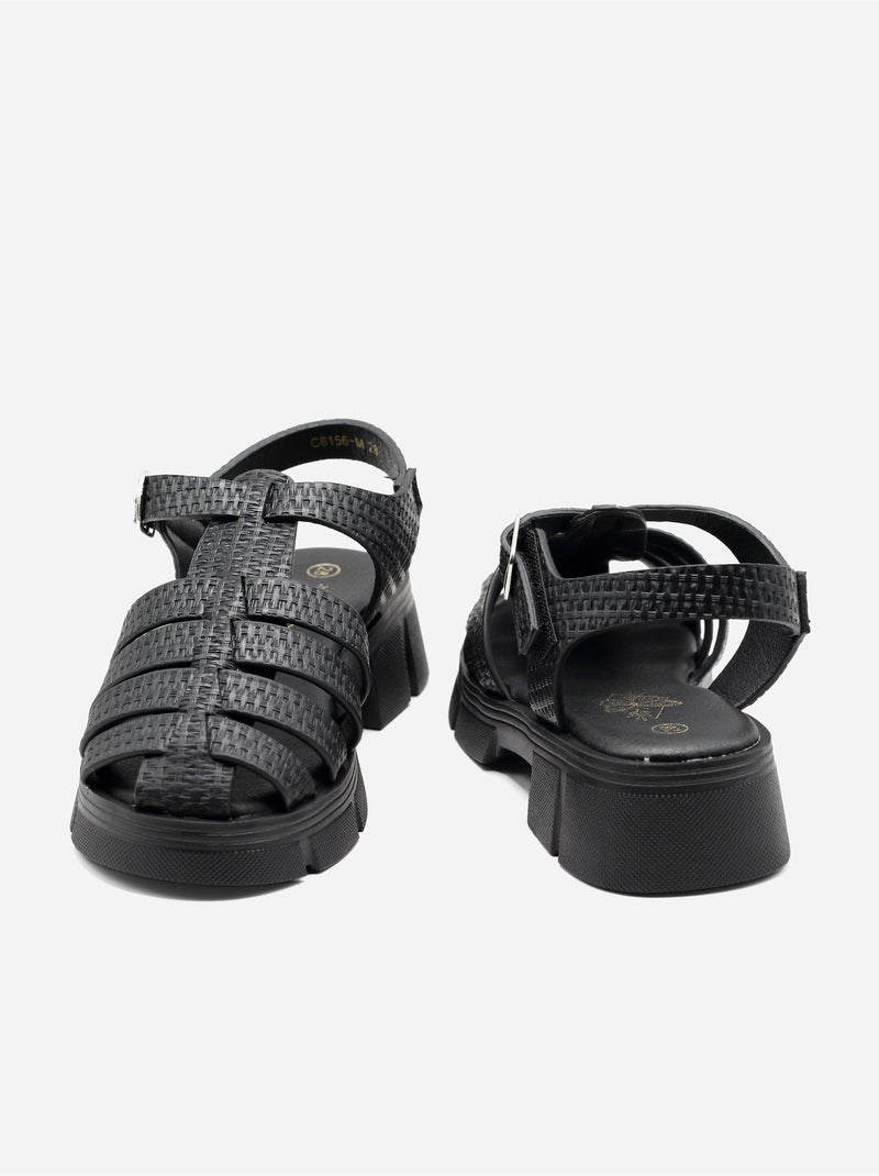 Sandalo da infilare - Doremi Nero - Kiabi