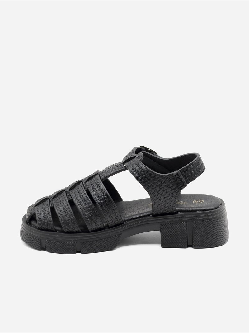 Sandalo da infilare - Doremi Nero - Kiabi